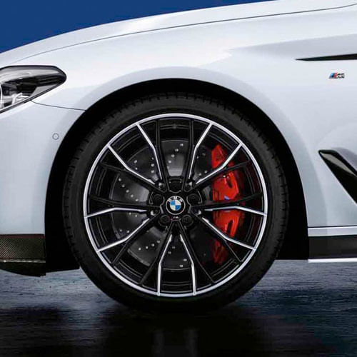 JUEGO DE RUEDAS COMPLETO DE VERANO DELANTERA 275/35ZR19 100Y / TRASERA 285/30ZR20 99Y BMW-GRIS-PLATEADO