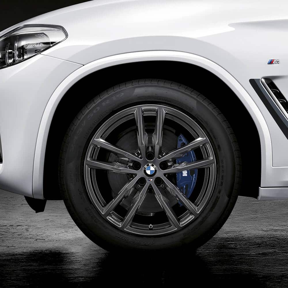 JUEGO DE LLANTAS Y RINES RDC PARA VERANO 245/50 R10 105W RUN-FLAT BMW-NEGRO MATE