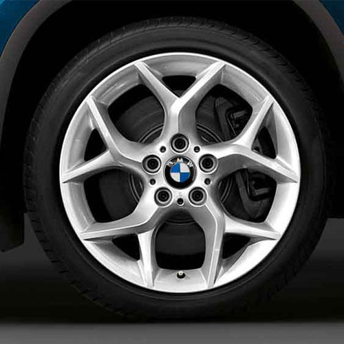 RIN DE DISCO METAL LIGERO 8Jx18 EH2+ IS30 BMW-PLATEADO