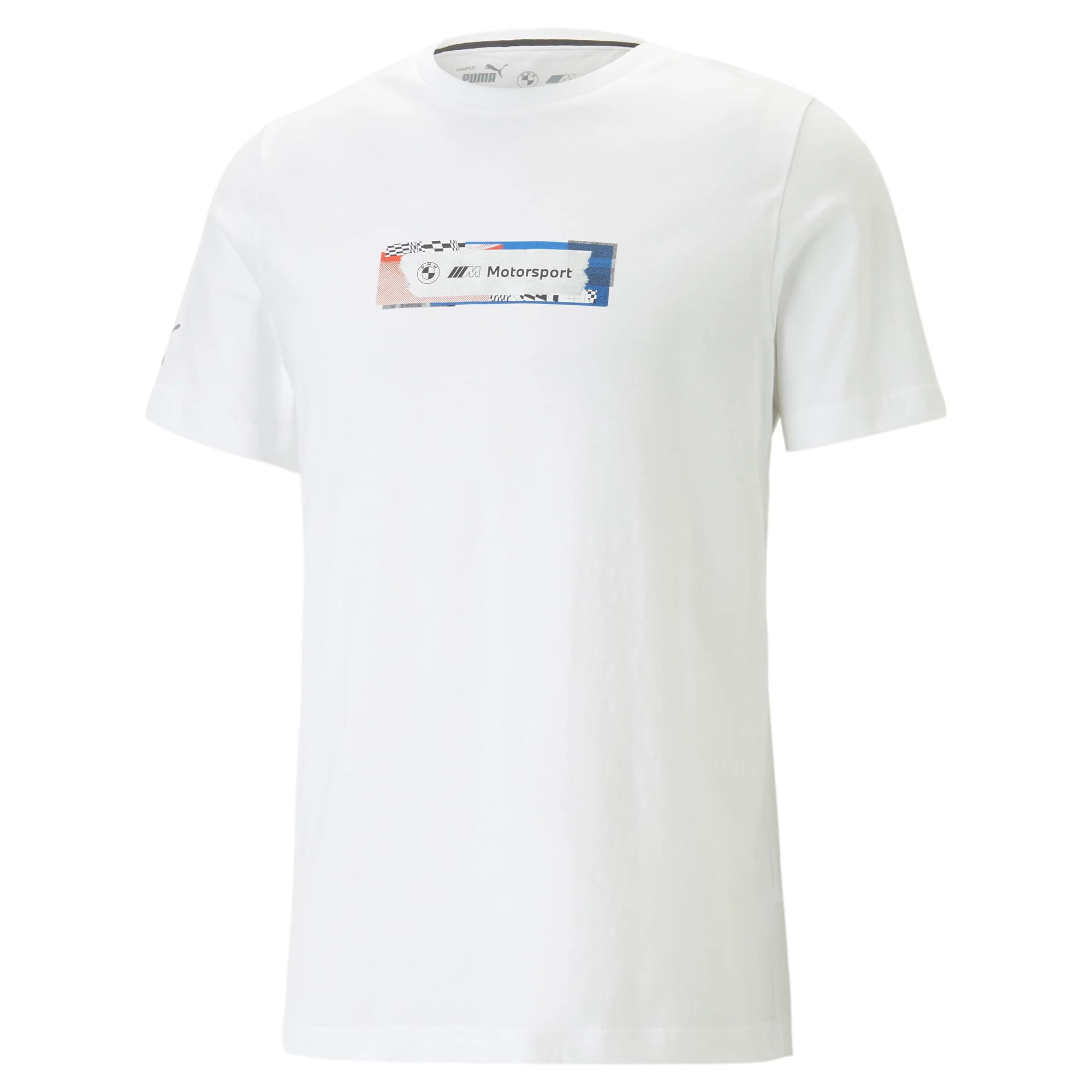 CAMISETA M MOTORSPORT STATMENT LOGO BMW BY PUMA HOMBRE-BLANCO-TALLA L