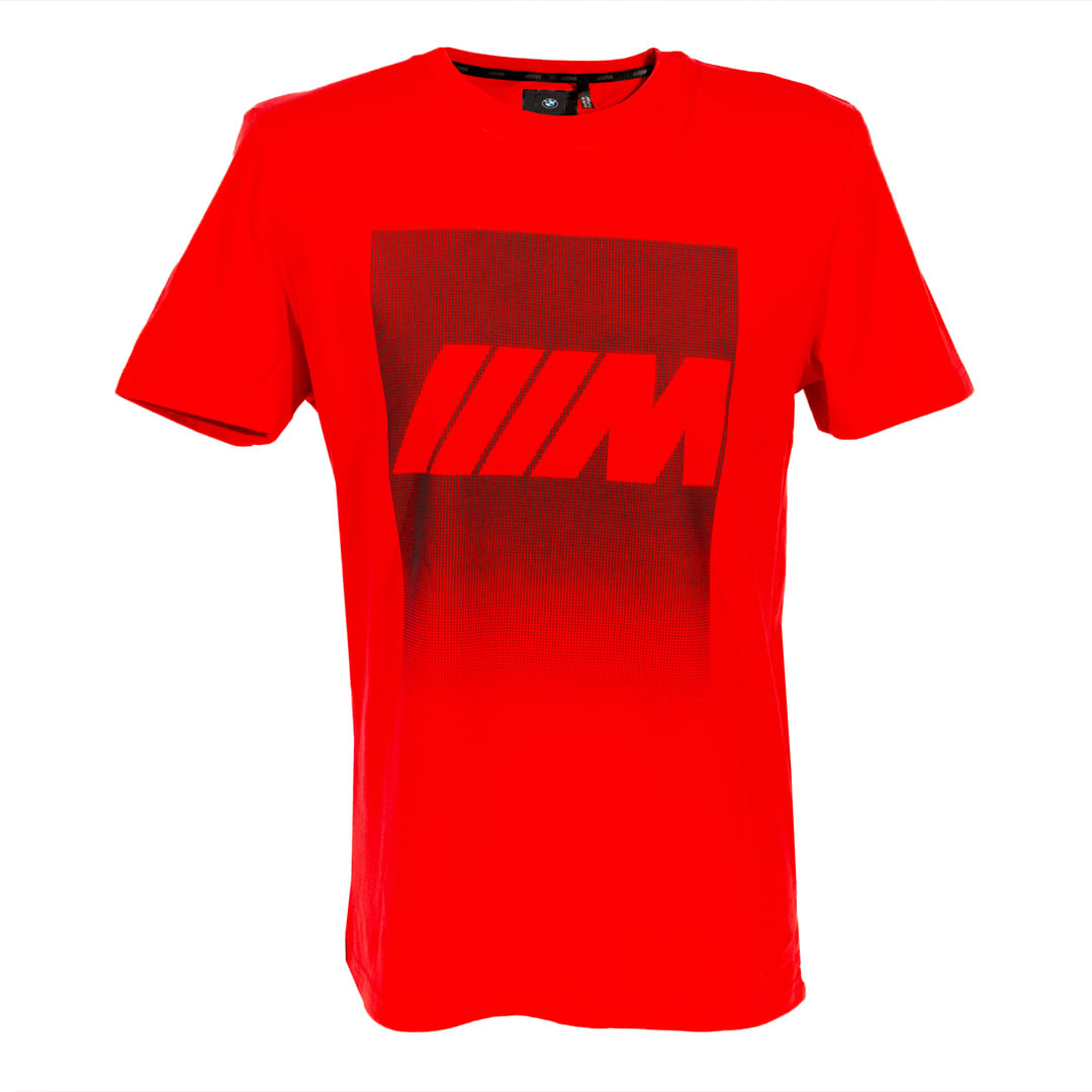CAMISETA BMW M HOMBRE-ROJO-TALLA XL