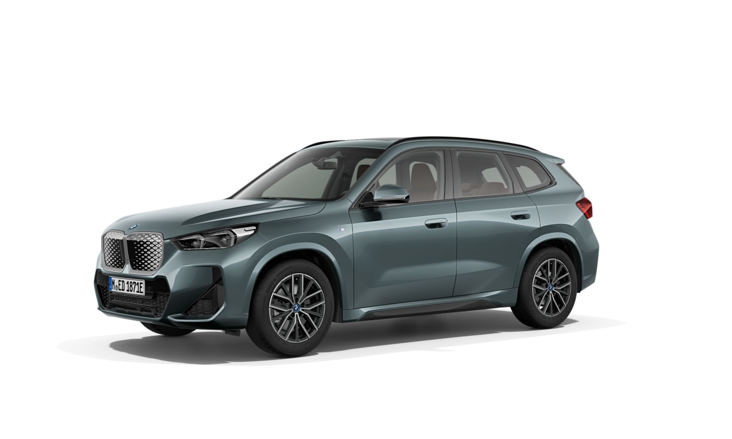BMW - iX1 eDrive20 - Edición M - Azul Portimao - Veganza/Alcantara Negro Con Pespuntes Azules - 2025