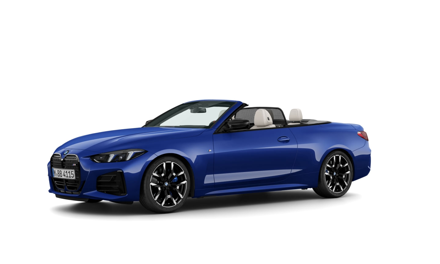 BMW - M440i xDrive Cabrio - Premium - Azul Portimao - Cuero Vernasca Ostra Pespunteado De Decoración - 2025