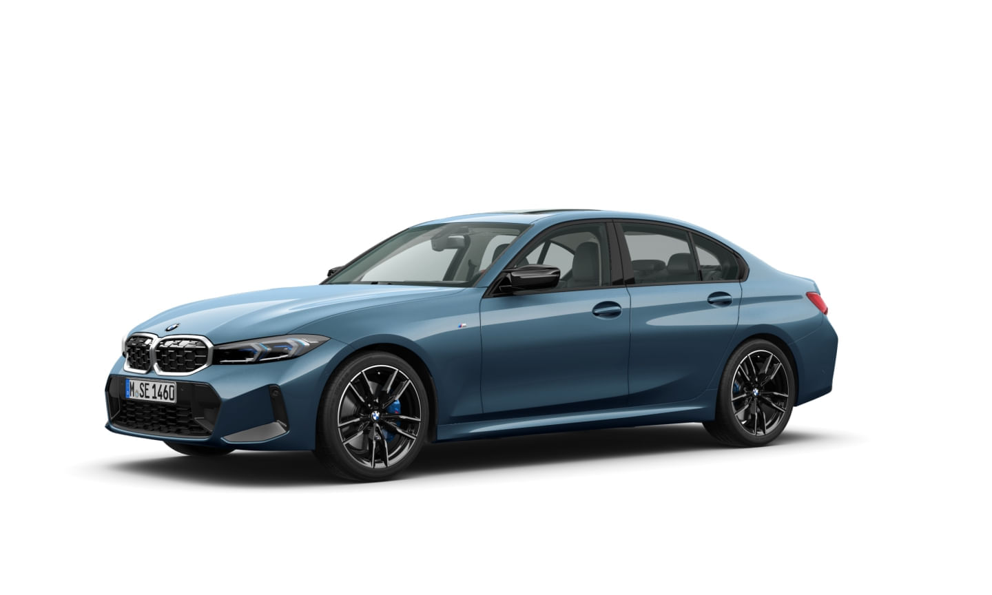 BMW - M340i xDrive - Premium - Azul Portimao - Sensatec Perforado | Cognac Con Contenido Ampliado - 2025