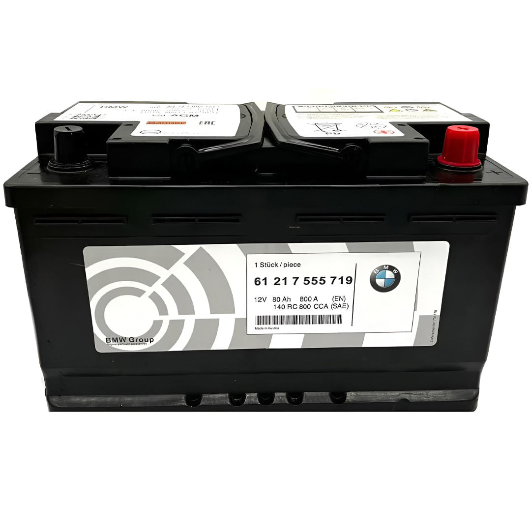 BATERIA AGM 80AH BMW-NEGRO