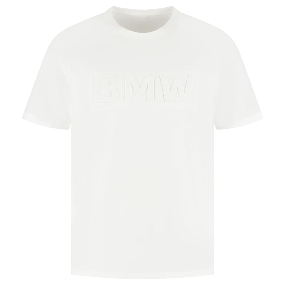 CAMISETA LOGO BMW UNISEX-BLANCO-TALLA S